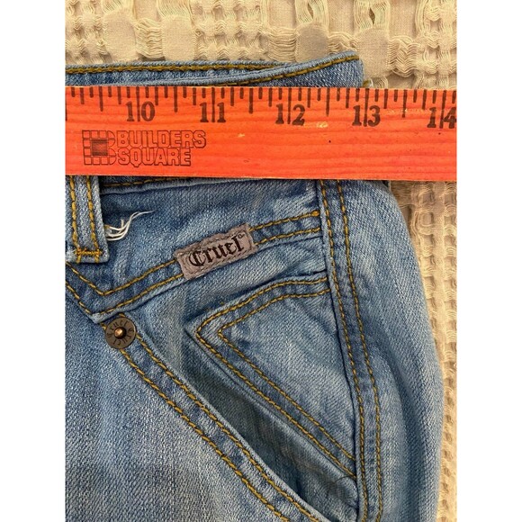 Womens Cruel Denim Jeans “Hannah” Size 25/0L  98% Cotton 2% Spandex Bootcut - Picture 10 of 12